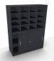 Preview: Fächerschrank TEN 120 cm onyxgrau