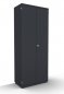 Preview: Garderobenschrank TEN 80 cm breit onyxgrau