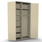 Preview: Garderobenschrank TEN 6 OH 100 cm breit Ahorn
