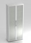 Preview: Glastürenschrank Basis Weiss