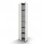 Preview: Aktenschrank Mega 6 OH 40 cm breit Weiss