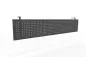 Preview: Knieraumblende Farbe Grafit für Schreibtische 180 cm