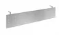 Preview: Knieraumblende Farbe Silber für Schreibtische 180 cm