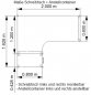 Preview: Maße Schreibtisch + Anstellcontainer Arbeitszimmer HB35J