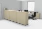 Preview: Komplettbüro G7 Anlauftheke Ahorn