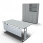 Preview: Komplettbüro Büromöbel-Set GS11 Lichtgrau