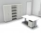 Preview: Komplettbüro GS612 Ahorn Weiss
