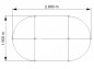 Preview: Konferenztisch Köln 280x160 cm Stellfläche
