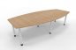 Preview: Konferenztisch Multi 280x130cm Eiche-Weiß