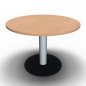 Preview: Meetingtisch rund 100 cm  Buche
