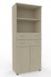 Preview: Modulschrank TEN 80 cm breit 5 Ordnerhöhen Ahorn