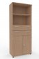 Preview: Modulschrank TEN 80 cm breit 5 Ordnerhöhen Buche