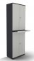 Preview: Modulschrank TEN 6 OH 80 cm breit mit Auszugsplatte onyxgrau-Weiss