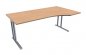 Preview: PC-Schreibtisch TEN 180 cm, rechts buche
