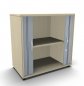 Preview: Querrollladenschrank Mega 2 OH 80 cm Ahorn