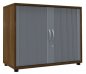 Preview: Querrollladenschrank TEN 2 OH, 100 cm Nussbaum