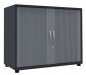 Preview: Querrollladenschrank TEN 2 OH, 100 cm onyxgrau