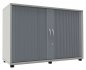 Preview: Querrollladenschrank TEN 2 OH, 120 cm Weiss