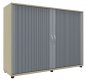 Preview: Querrollladenschrank TEN 3 OH 160 cm breit Ahorn