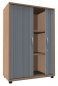Preview: Querrollladenschrank TEN 3 OH, 80 cm Buche
