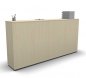 Preview: Raumteilerschrank Mega Stehtheke 240 cm Ahorn