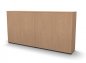 Preview: Raumteilerschrank Mega Stehtheke 240 cm Buche