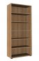 Preview: Aktenregal Master 6 Ordnerhöhen 100 cm breit Nussbaum