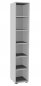 Preview: Aktenregal Master 6 Ordnerhöhen 40 cm breit weiss