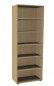 Preview: Aktenregal Master 8 Ordnerhöhen 80 cm breit Ahorn