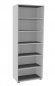 Preview: Aktenregal Master 8 Ordnerhöhen 80 cm breit weiss