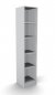 Preview: Regal Klassik 5 OH 40 cm breit Lichtgrau