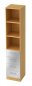 Preview: Schubladenschrank Multi Buche/Silber