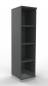 Preview: Regal TEN 4 OH, 40 cm breit mit Metallsockel