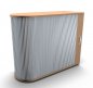 Preview: Rollladenschrank Mega linke Seite anstellbar Buche