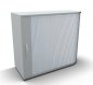 Preview: Rollladenschrank Mega 100 cm rechte Seite anstellbar Lichtgrau