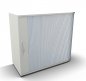 Preview: Rollladenschrank Mega 100 cm rechte Seite anstellbar Weiss