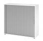 Preview: Rollladenschrank VH9 3 OH 120 cm breit weiss silber