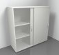 Preview: Schiebetürenschrank Mega 3 OH 120 cm breit Weiss/Ahorn