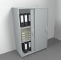 Preview: Schiebetürenschrank Mega 3 OH lichtgrau