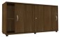 Preview: Schiebetürenschrank TEN 2 OH, 160 cm Nussbaum