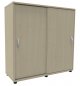 Preview: Schiebetürenschrank TEN 3 OH, 120 cm Ahorn