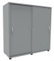 Preview: Schiebetürenschrank TEN 3 OH, 120 cm lichtgrau