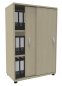 Preview: Schiebetürenschrank 3 OH, 80 cm Ahorn