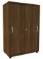 Preview: Schiebetürenschrank 3 OH, 80 cm Nussbaum