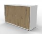 Preview: Schiebetürenschrank VH9 2 OH 120 cm Weiss-Asteiche