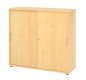 Preview: Schiebetürenschrank VH9 3 OH 120 cm ahorn
