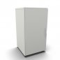 Preview: Aktenschrank Mega 2 OH 40 cm breit Weiss