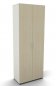 Preview: Aktenschrank Mega 6 OH Weiss Ahorn