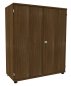 Preview: Aktenschrank TEN 3 Ordnerhöhen, 100 cm breit Nussbaum