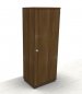 Preview: Aktenschrank TEN 4 Ordnerhöhen 60 cm Schloss links Nussbaum